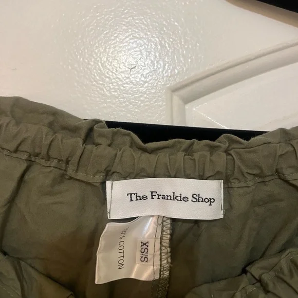 The Frankie Shop Conan Cargo Pants Army Green Size XS/S - Picture 10 of 12